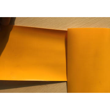 Große orange PVC-Plane für Zelt